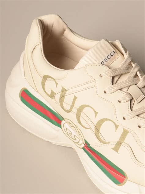 gucci shoes white sneakers|classic white Gucci sneakers.